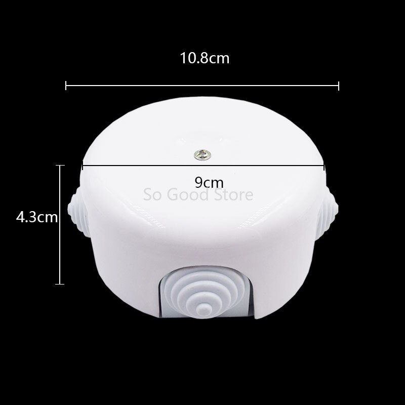 Ceramic Junction Box High Temperature Wire Junction Box Waterproof Ceramic Electronic Project Box