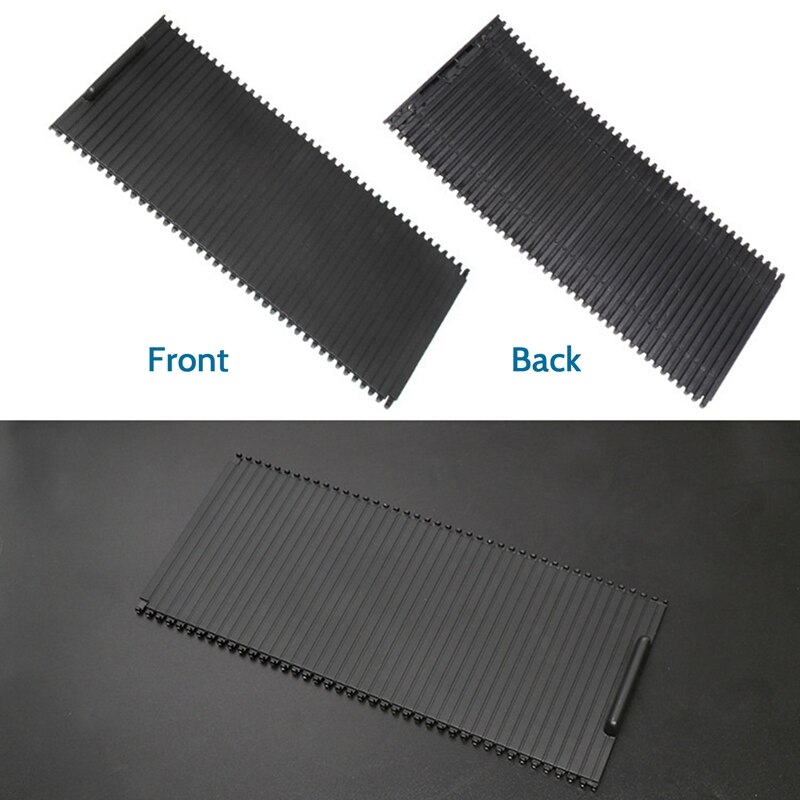 Center Console Cup Holder Cover Sliding Roller Blind Shutter For Land Rover Range Rover Sport 2005