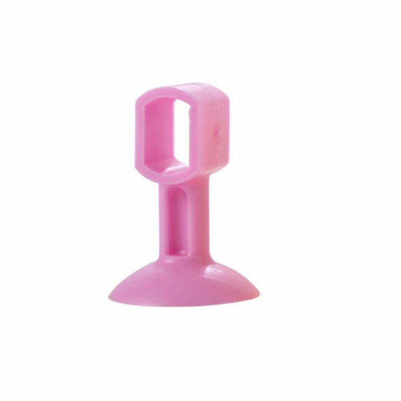 5PCS/lot Anti-collision Door Handle Stops Anti-collision Door Handle Reduce Noise Safety Protection Door Stops Multifunctional: pink