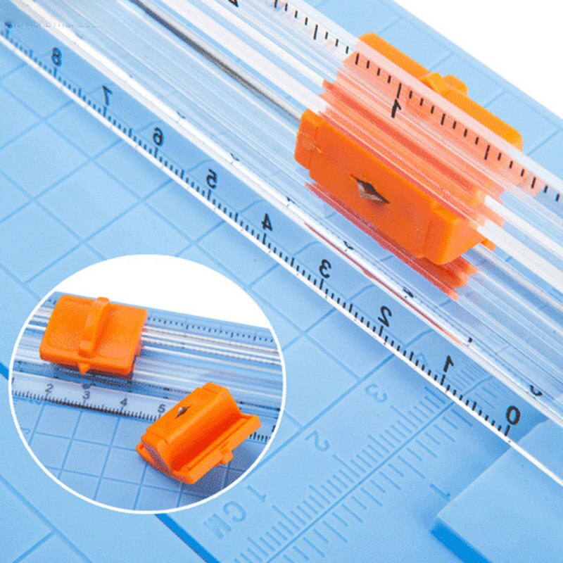 A3A4 Paper Cutter Precision Sliding Paper Cutter Photo Card Craft Cutting Pad Ruler Guillotine GDeals