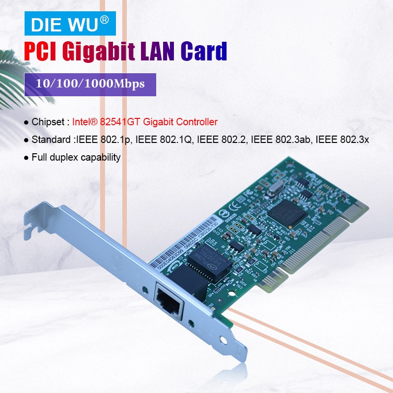 TXA012 PCI 1G Gigabit Ethernet Network Card Intel82541/PWLA8391GT/Network Adapter/LAN adapter/Ethernet Card for PC