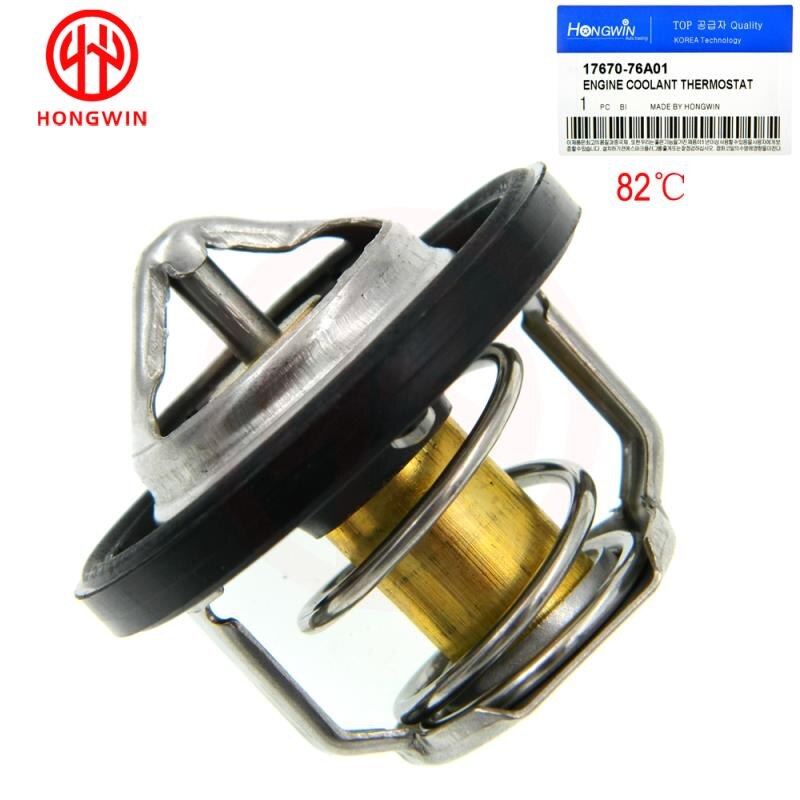 Oryginalny nie.17670-76A01 termostat silnika chłodzącego dla CCHEVROLET MATIZ iskra DAEWOO MATIZ DAIHATSU-szarada I II 1767076A01