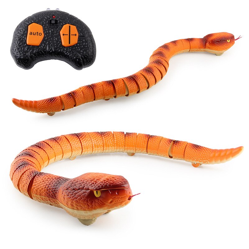 Kids Toys Remote Control Snake Infrared Remote Cntrol Python Spoof Prank Electric Cobra Children's Toys