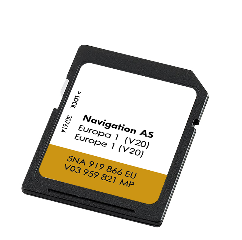 Echt voor VW Discover Media Navigation AS Map UK Europa Sat Nav SD-kaart V20