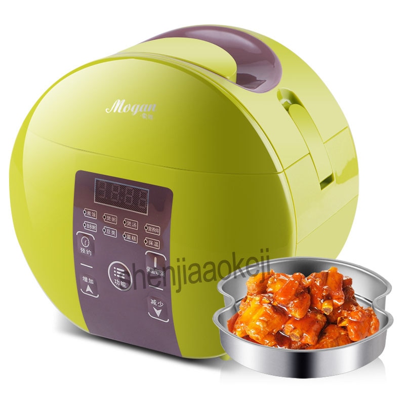 Utensilios de cocina multifunción inteligentes para el hogar, GL-166 de 1,8 l, Mini olla arrocera inteligente para 2-3 personas, 220V y 250W, 1 unidad