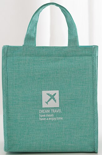 Oxford waterdichte lunchtas, draagbare voedsel geïsoleerde tas, kleine draagbare voedselzakken voor kinderen, schattige koeltassen: Groente