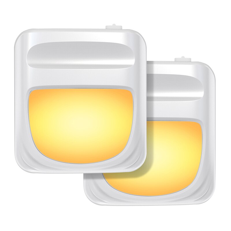 Night Light Smart Home Light Control Induction Cool White Warm White European Standard American Standard Night Light Bedside Lam: Warm White European