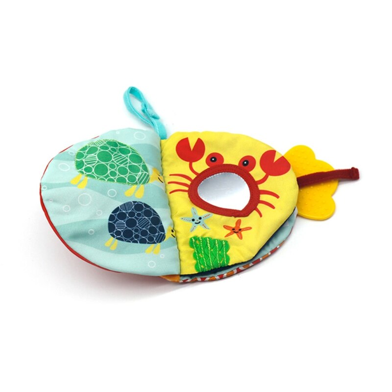 Small Fish Cloth Book Cartoon Sea Animals Baby Early Education