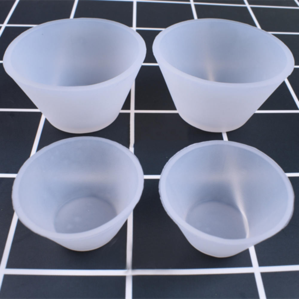 10pcs/set Silicone Mixing Measuring Cup Handmade DIY Craft Liquid epoxy Resin Distribution Cups Handmade Craft Accessories