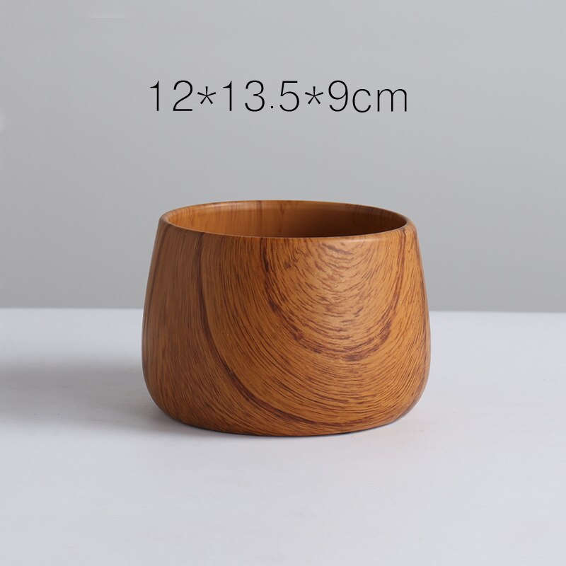 Modern Wood Grain Flower Pot Ceramic Pots For Plants Succulent Pot Cactus Planter Pots Container Bonsai Decorative Planters: 2 small