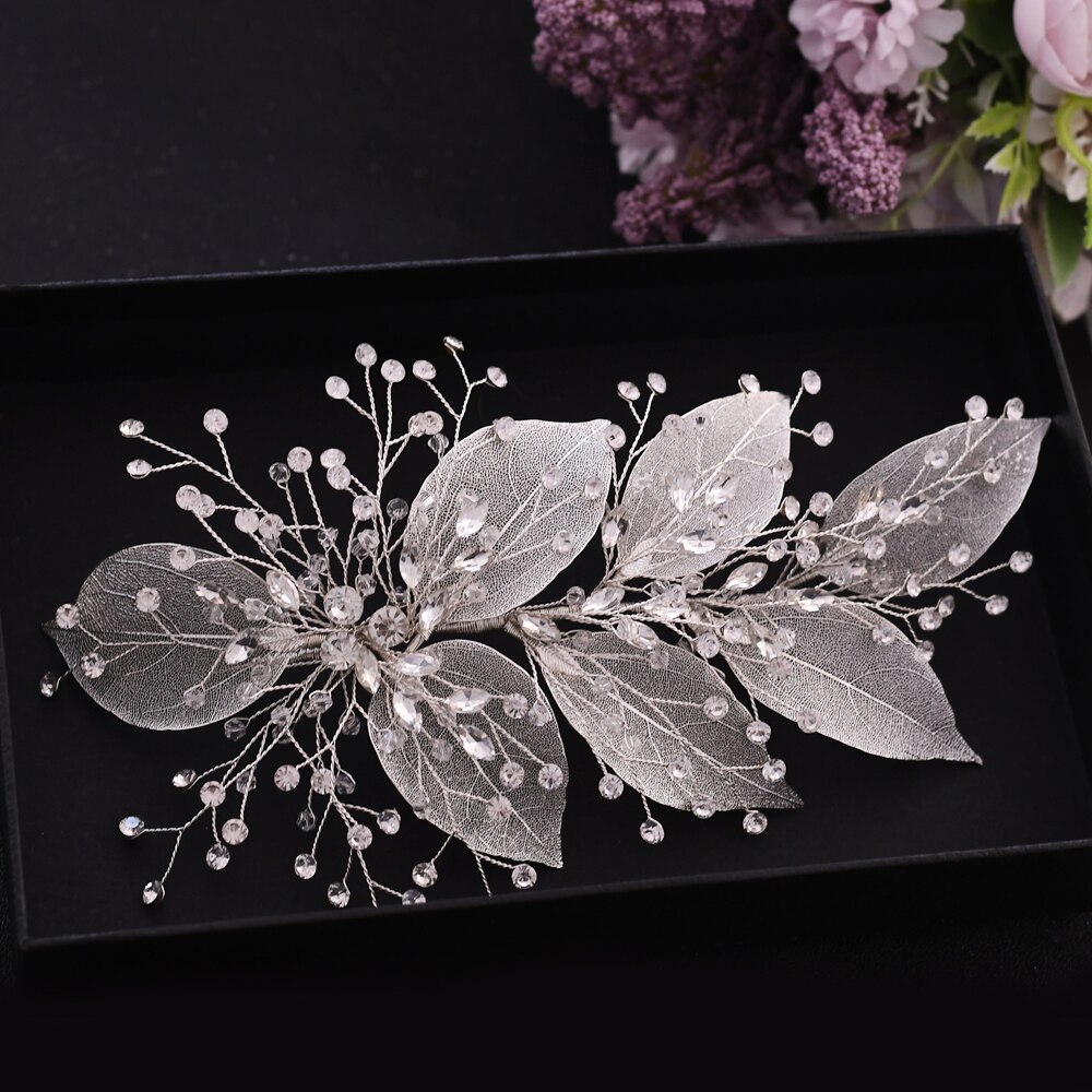 Trixy  h285 bruidskroon en tiara's bruidshaaraccessoires sieraden hoofdversieringen voor vrouwen bruidsclips voor bruidsmeisjes