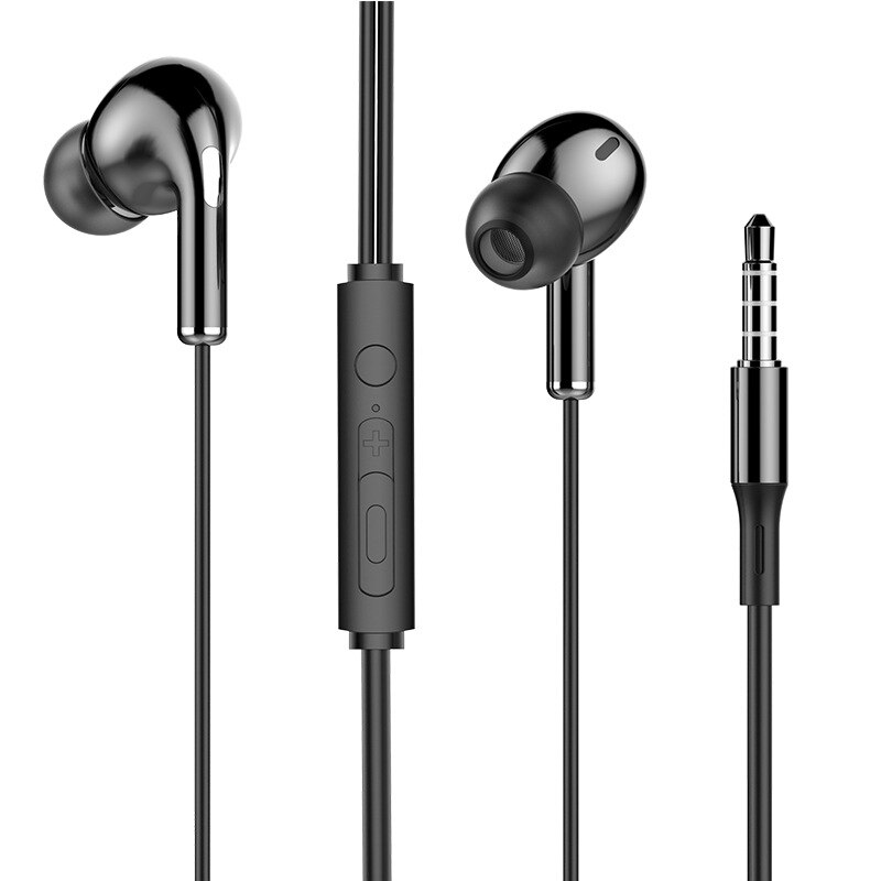 ¡Novedad! EARDECO auriculares con cable de cuatro núcleos de 3,5mm, auriculares estéreo para teléfono, auriculares con bajos, Auriculares deportivos, auriculares con cable, auriculares con micrófono y música