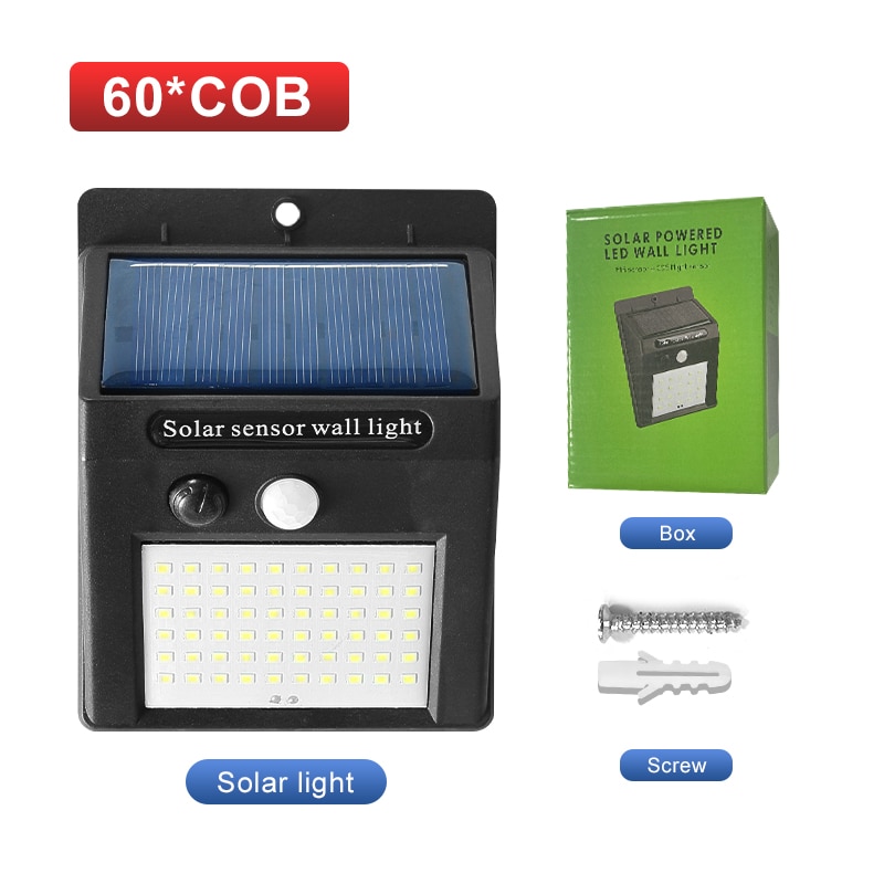 La luz Led Solar más potente para exteriores, 3 modos, luces de calle recargables, lámpara Solar impermeable, lámpara de jardín con Control remoto para exteriores，luces solares superbrillantes para exterior: Set F