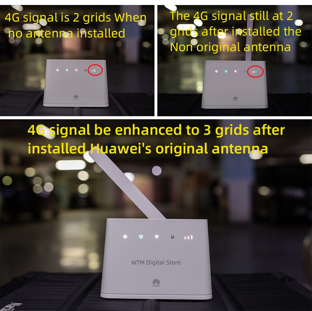 Huawei original antenne for 4g lte ruter ekstern antenne for huawei  b593 e5186 b315 b310 b525 b612 b715 b316 b311
