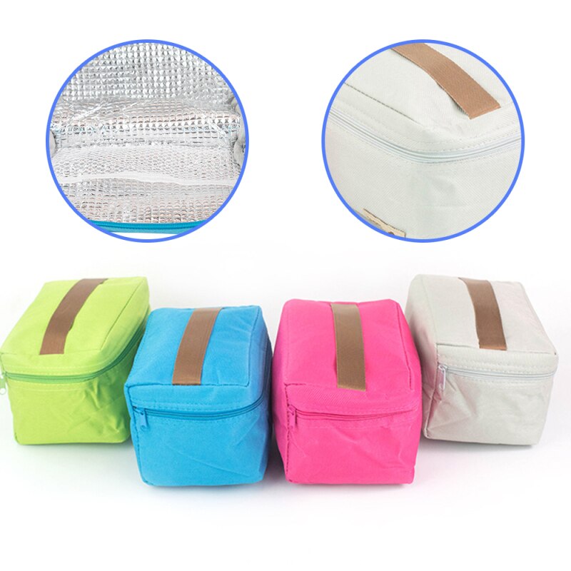 Picknick Tasche Tragbare Isoliert Thermischen Picknick Tasche Camping Wandern Sport Reise Frauen freundlicher Männer Solide Mittagessen Kasten Kochen Tasche