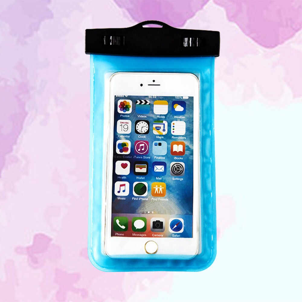Universal Waterproof Phone Pouch with Sensitive and Transparent TPU Screen WaterProof Snowproof Shockproof Cell Phone
