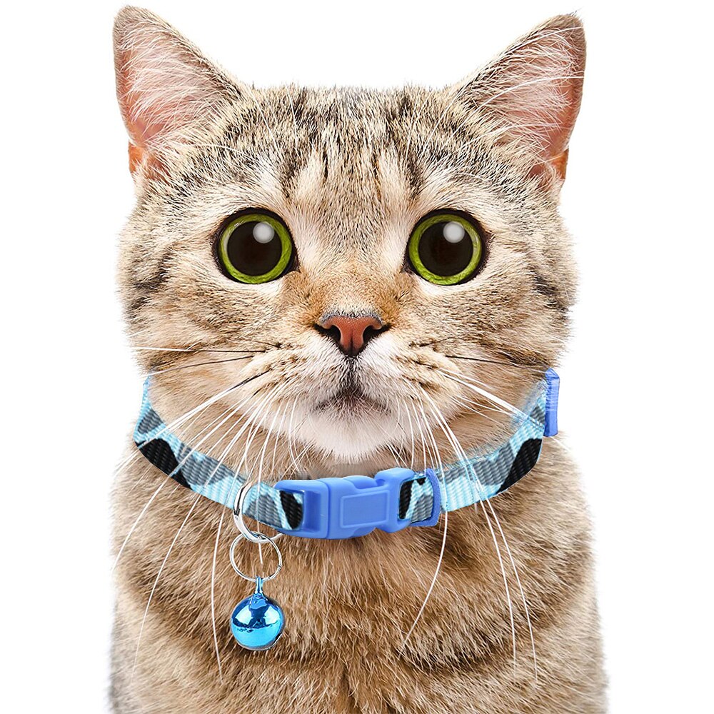 Chihuahua Cats Small Dog Collar Camouflage Pet Collar Adjustable Buckle Collars Anti-Lost Cat Puppy Pet Supplies