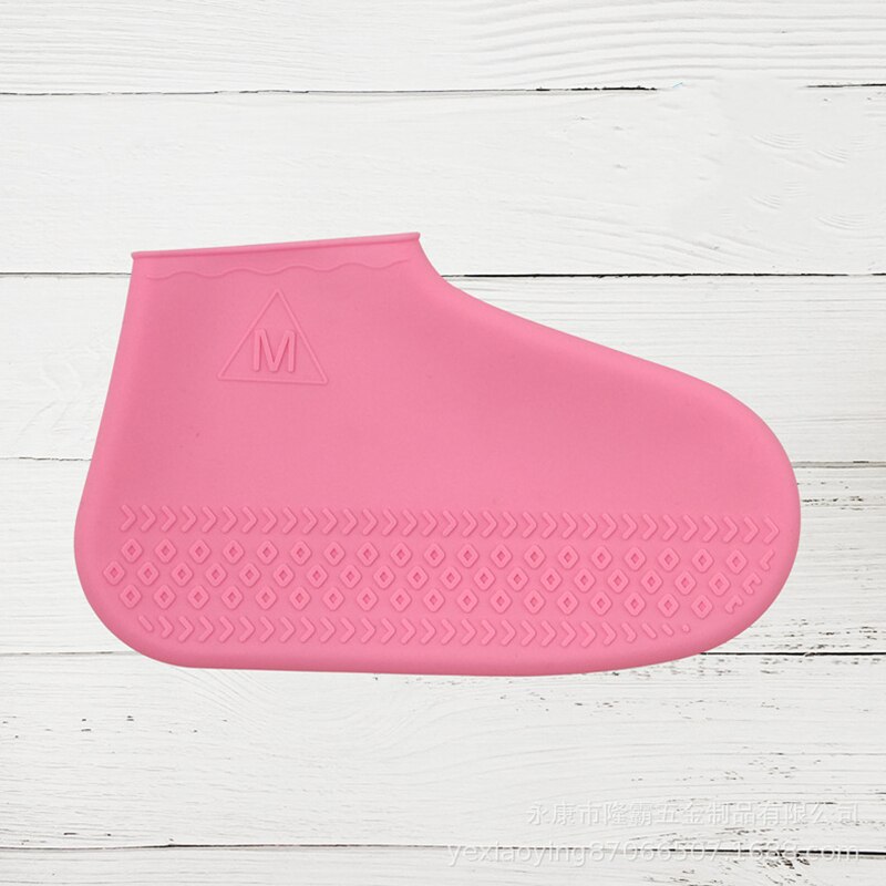 1 pc populaire waterdichte schoenovertrekken van siliconenmateriaal, unisex schoenenbeschermers, regenlaarzen voor binnen en buiten op regenachtige dagen