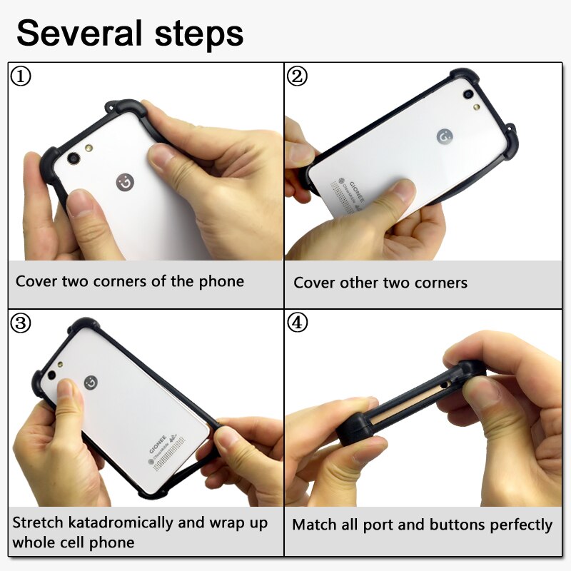 Funda Jiayu G4 G4s G4C funda de silicona universal para jiayu G3C cubierta G3 cuerdas para Jiayu S3 funda