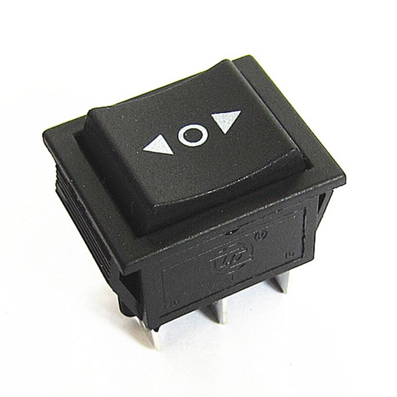 4PCS 2 Way Self Reset Toggle Switch 2/3 Positions Copper 6 Feet Power Boat Rocker Switch Panel 31x25mm KCD4 16A 250V ~20A 125V