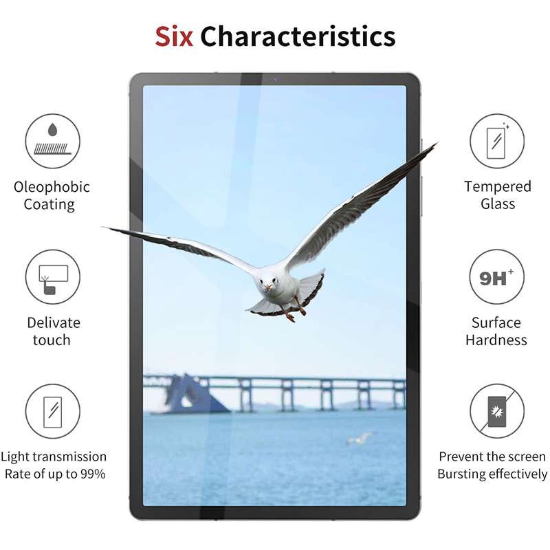 2 stk til samsung galaxy tab  s7 s6 lite  s5e s4 hærdet glas fane  a 10.1 10.5 skærmbeskytter sm -t860 t865 t870 t510 p610