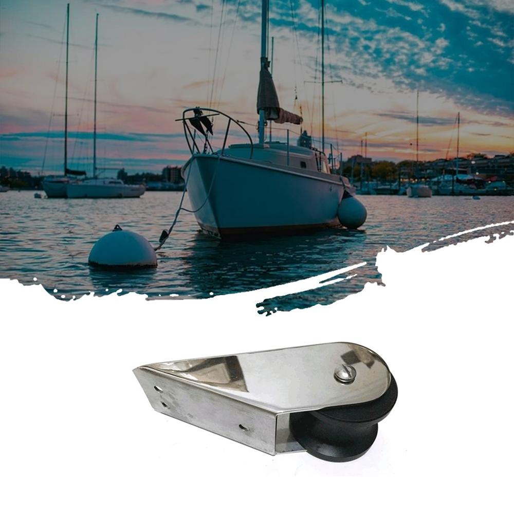 316 Stainless Steel Anchor Wheel Bold Wheel Roller Anchor Bracket Anchor Fitting Yacht Airship Fishing Ship