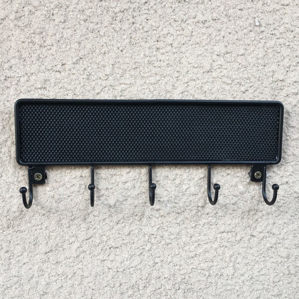 Hook Wall Hanger Mounted Hooks Key Holder for Door Coat Clothes Hanging Home Organizer Keys Rack with Screws Decorative Crochet