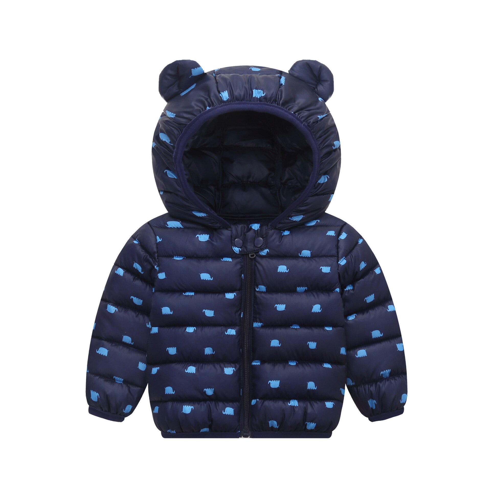 Winter Warm Baby Jassen Meisjes Jongens Kids Jassen Hooded Lange Mouwen Katoen Cartoon Baby Kleding Mode Peuter Bovenkleding Herfst