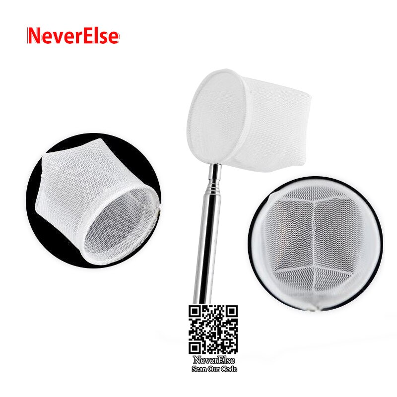 Retractable Aquarium Fish Tank Net to Catch/Feed Small Fish Shrimp, Pocket Cleaning Tools to Remove Algae, Aquarium Accessories