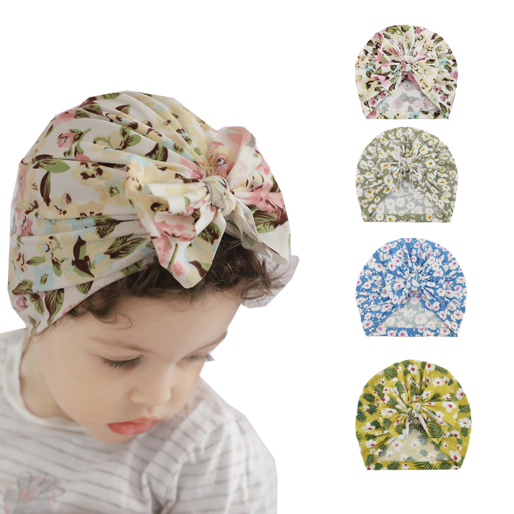 bonnet bebe fille Bonnet élastique à gros nœud pour bébé fille, bandeau pour -né, Bonnet, accessoires pour enfants de 0 à 3 ans