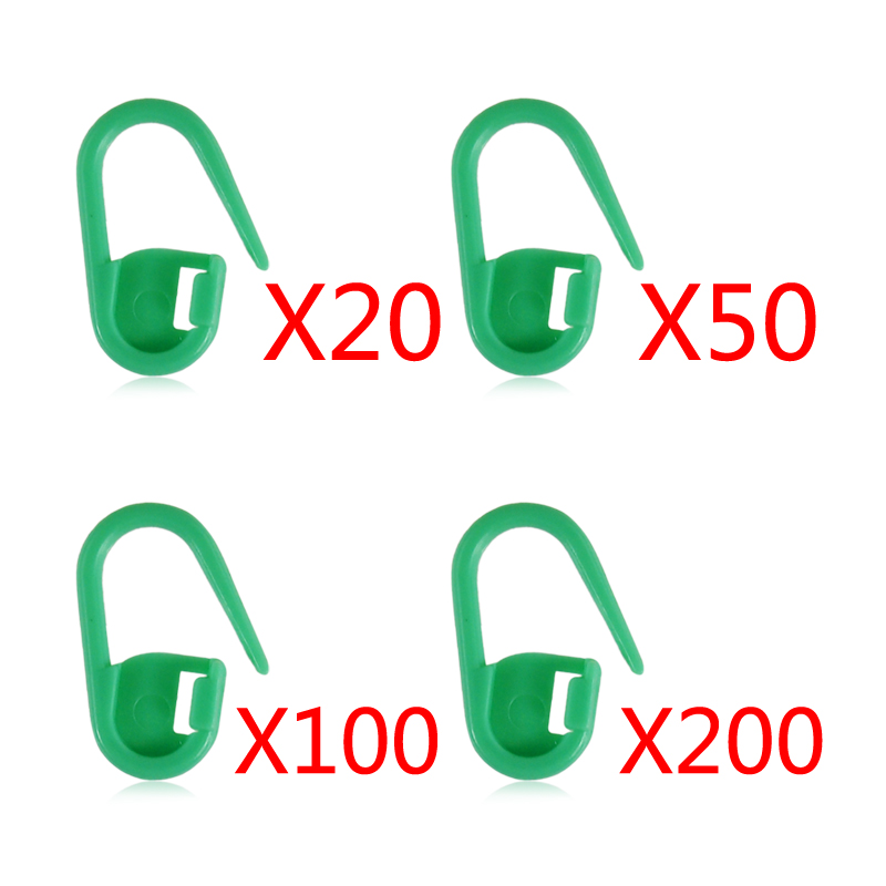 Crochet Locking Stitch Markers Holder Needle Clip Craft 20/50/100pcs Mini Knitting