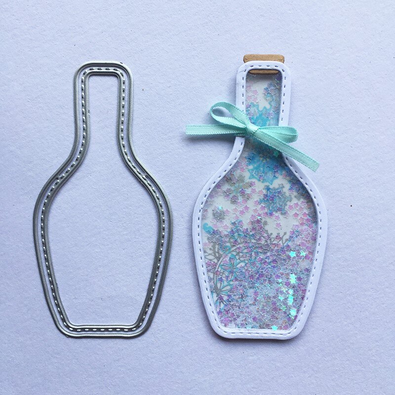 Frame Metal Cutting Dies 3D Rocker card dies stencil For Scrapbooking photo card Making Embossing Card crafts: 08