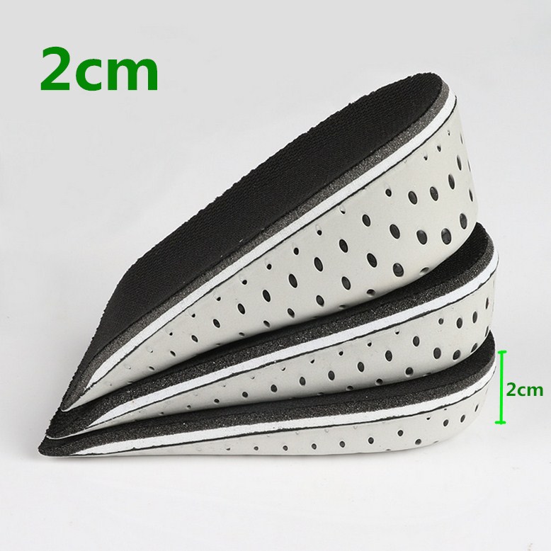 1 paio di cuscinetti per scarpe rinforzanti per uomo e donna, solette protettive per i piedi, per aumentare l'altezza, supporto per l'arco plantare, inserti per tallone per esterni: Brown