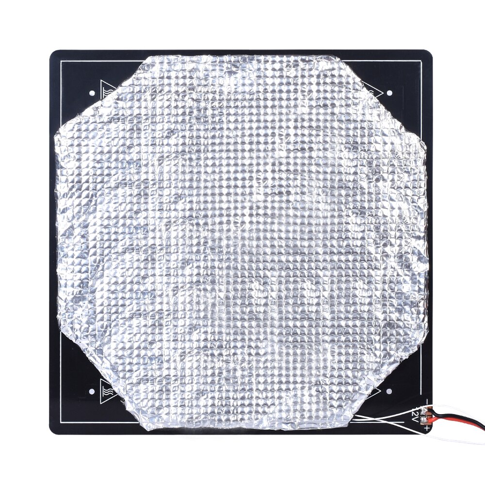 GmFive 3D Printer Heated Bed Bed Heat Bed Aluminum Plate 12V/24V With Insulation Cotton For Ender-3/Pro Ender3S Ender-5 CR10