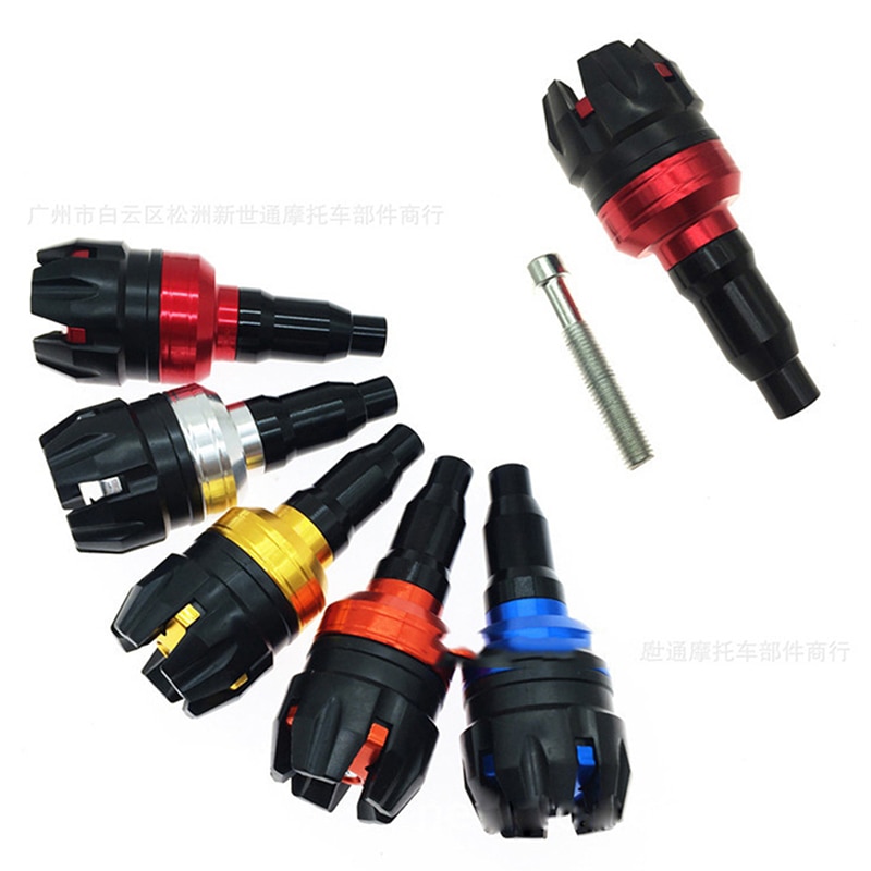 Moto Crash Pad Protect Falling Protectors CNC Aluminum Alloy Motorcycle Frame Slider Anti Crash Caps Motor Protection