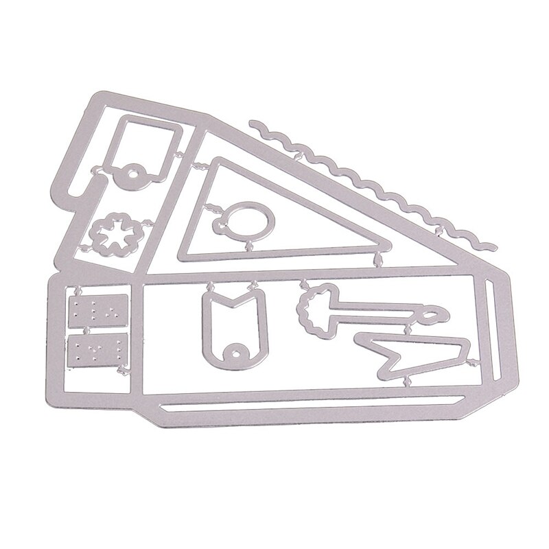 Diy taartdoos metalen snijmal snoep trouwdoos voor scrapbooking reliëf decoratie knutselen diy papieren kaart