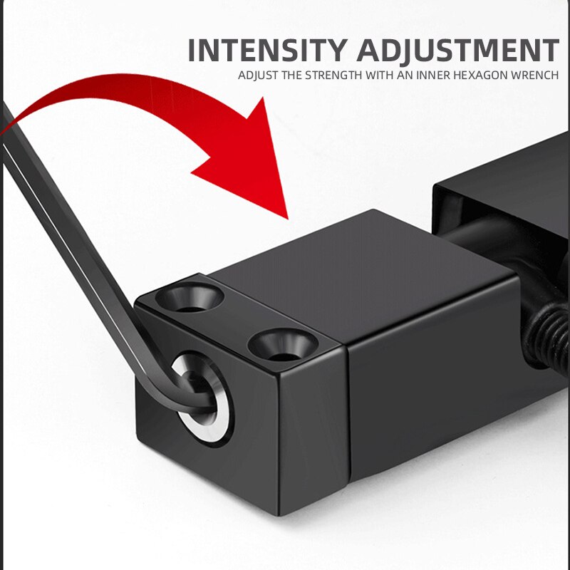Rvs Deurdranger, Verstelbare Kracht, Katrol Mute Zelfsluitende Deur Apparaat, geschikt Voor Vele Soorten Deuren