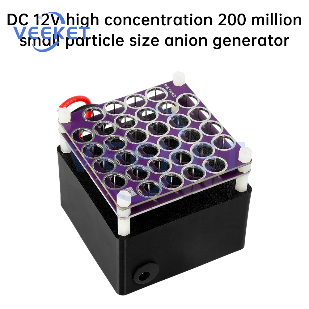DC12V Plasma Generator High Density Plasma ionizer Remove Smoke Dust Air Purifiers Negative Ion Anion Generator Ionizer Durable