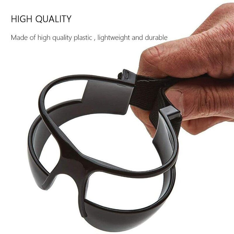 6 Pack Basketball Dribble Goggles Basketball Training Aid Dribbling Glasses Specs Team Sports Equipment