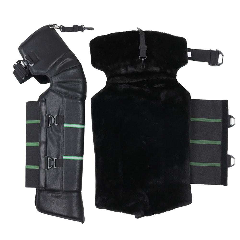 Zimowe skutery motocyklowe kolana cieplej wydłużają zagęszczony motocykl nogi ochraniacze motocross silnik ochraniacze na kolana skuter noga okładka