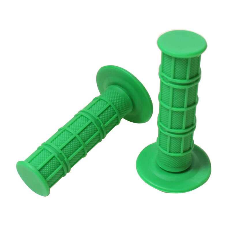 1 Pair Universal Soft Rubber 7/8" Throttle Handle Hand Grips for MX Pit Bike: Army Green