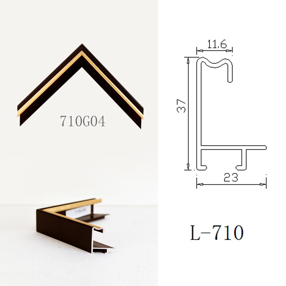 Youliang 10 Stück Bilderrahmen-Haken Aus Aluminium – 40 X 15 Mm, Silber