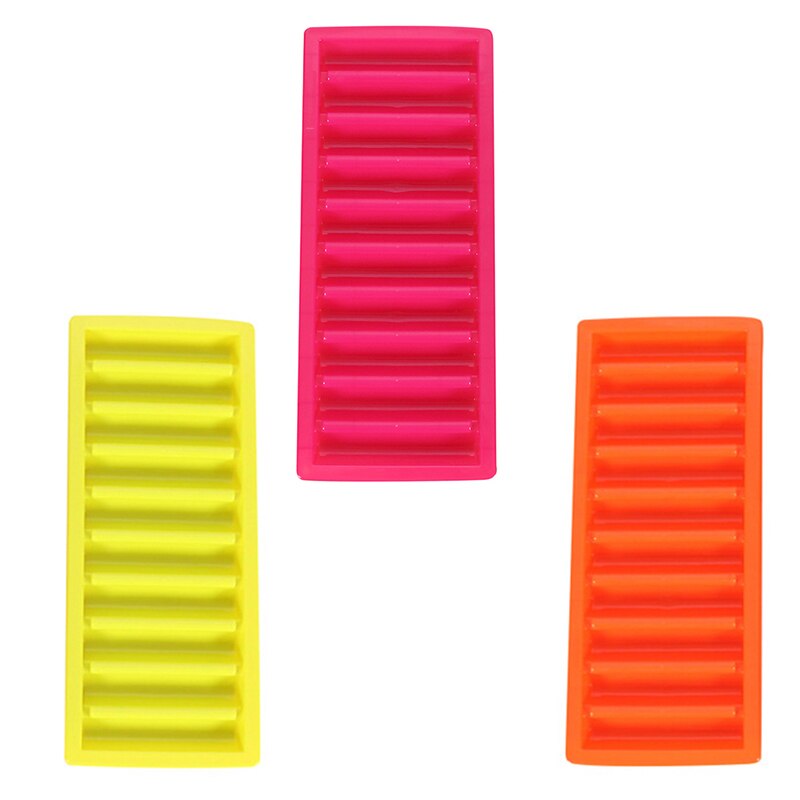 10 löcher Eis Tablett Schimmel Schokolade Backen Formen Wasser Flasche Eis Marker Werkzeuge Silikon Streifen bilden Eis Würfel Schimmel neue