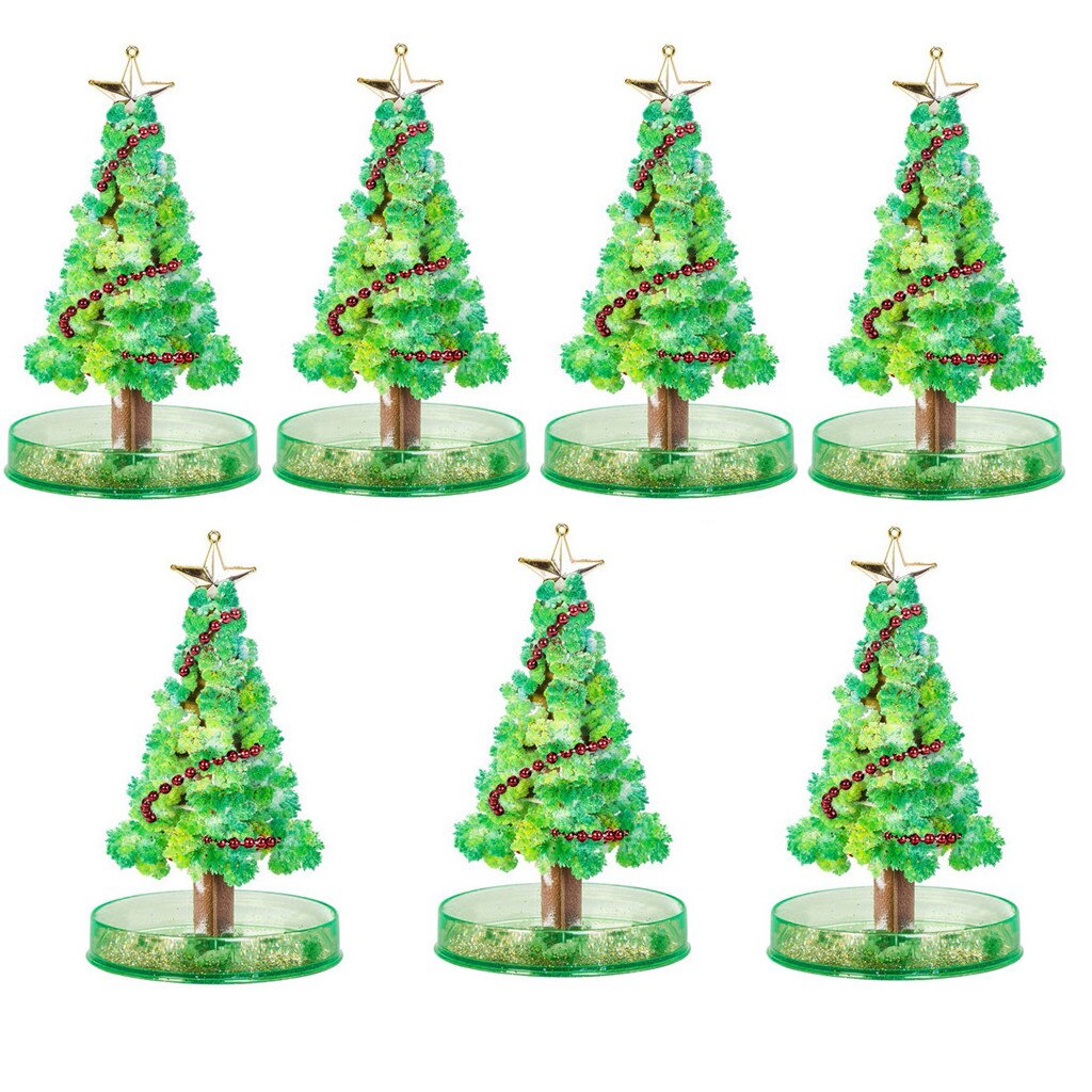 Árbol mágico funcional para niños y niñas, juguete de cristal divertido, de Navidad, relleno de medias de Navidad, 15ml, ,: 7PCS C
