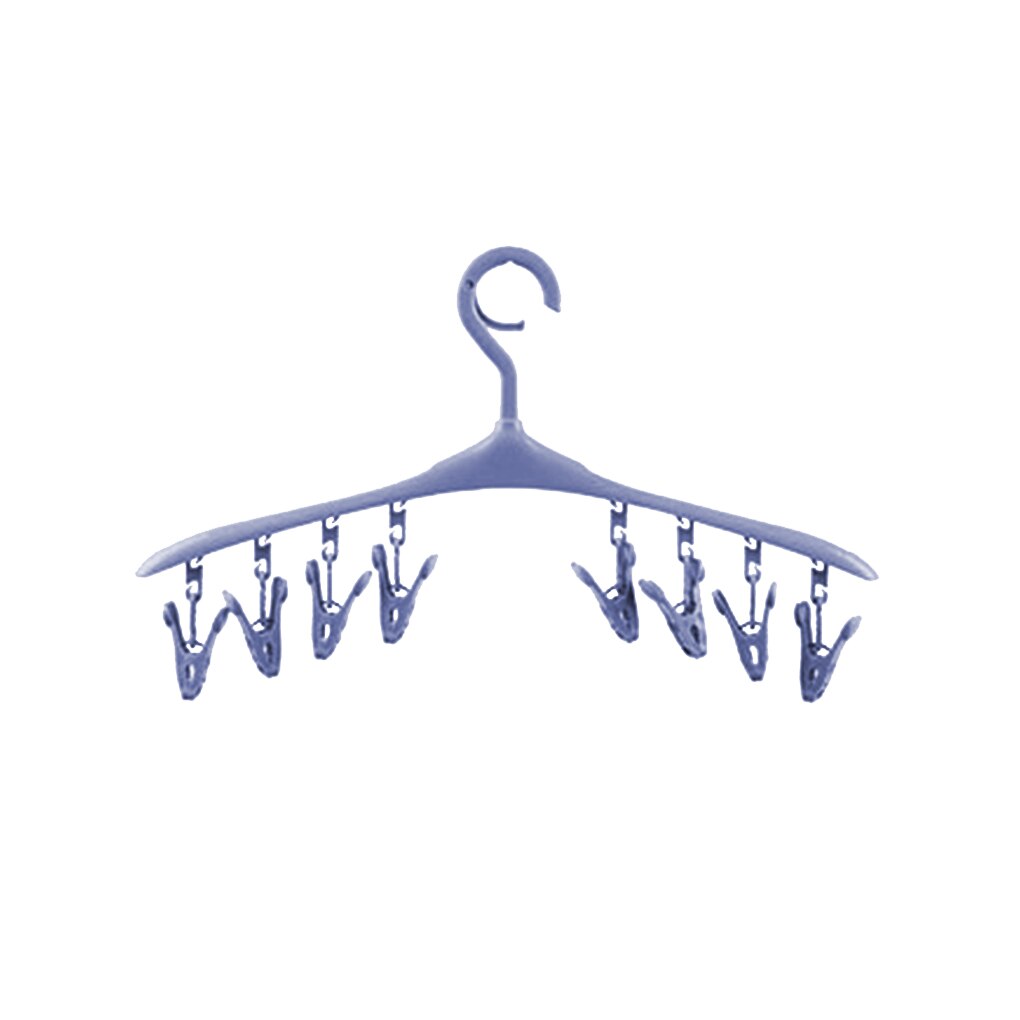 Gancho à prova de vento clipe multi-função de plástico roupas rack de secagem meias roupa interior rack de secagem: NO.3