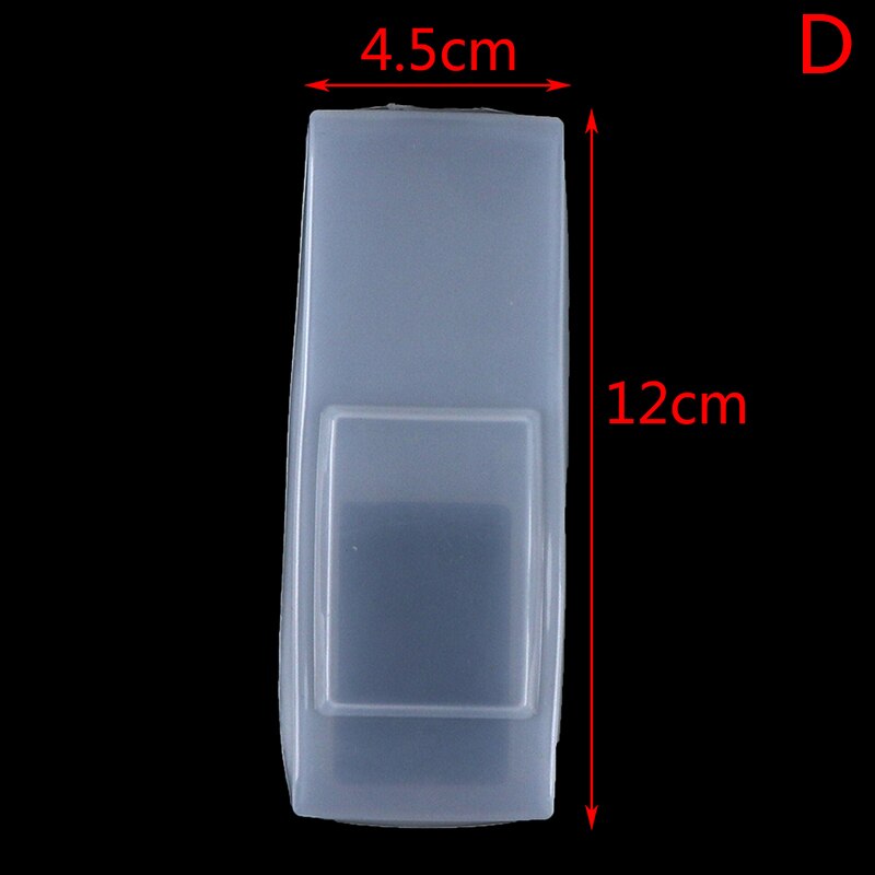 transparent Staub Schützen Schutz Lagerung Tasche Tragbare Silikon Luft Kondition Kontrolle fallen TV Fernbedienung Abdeckung: D