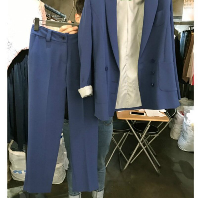 women's suit office work suit Jacket woman Pants suit Large size women's two-piece suit