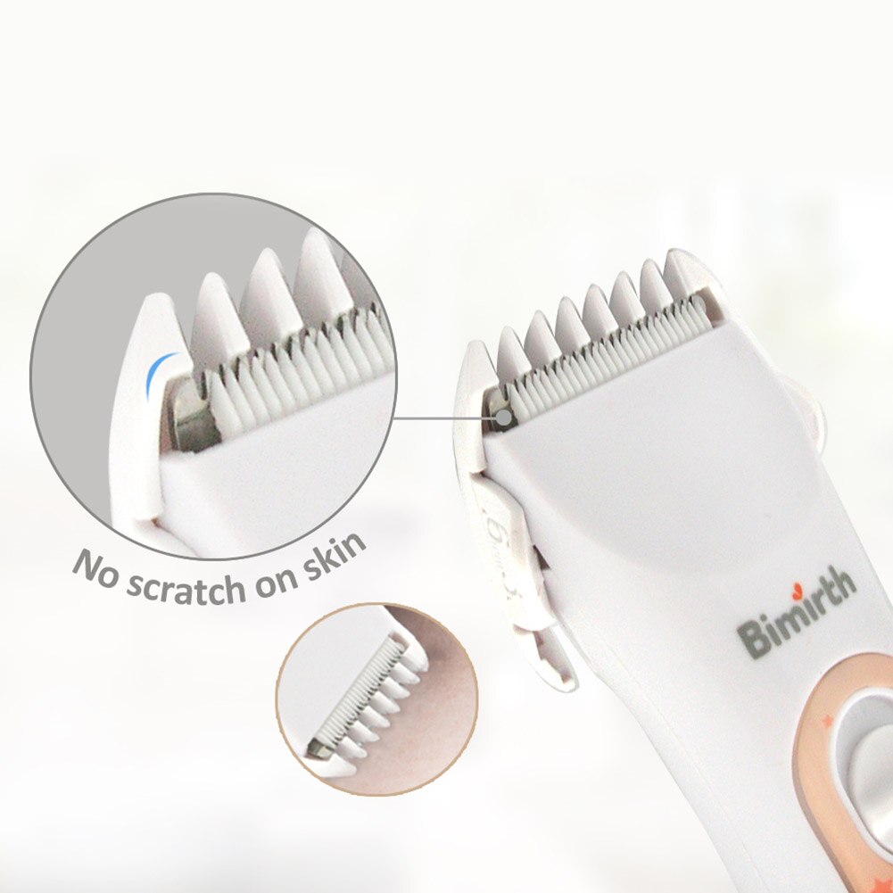 Electric Hair Clipper Waterproof USB Rechargeable Hair Razor Hair Cutter for Baby YH-17