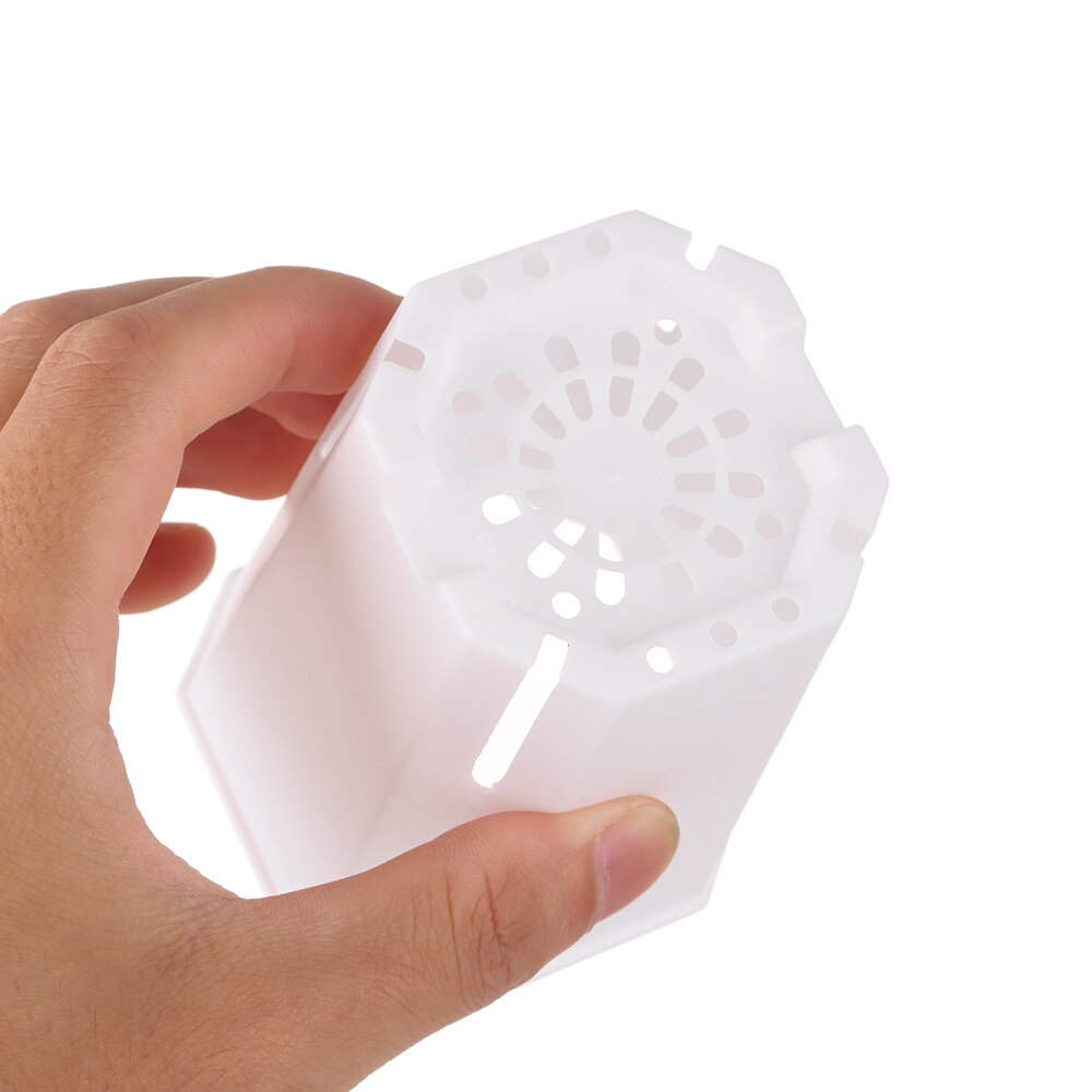 Plastics Side-opening Octagonal Square Pot Succulent Flowerpot Resin Vientiane Potted Plant Transparent Gardening Tool