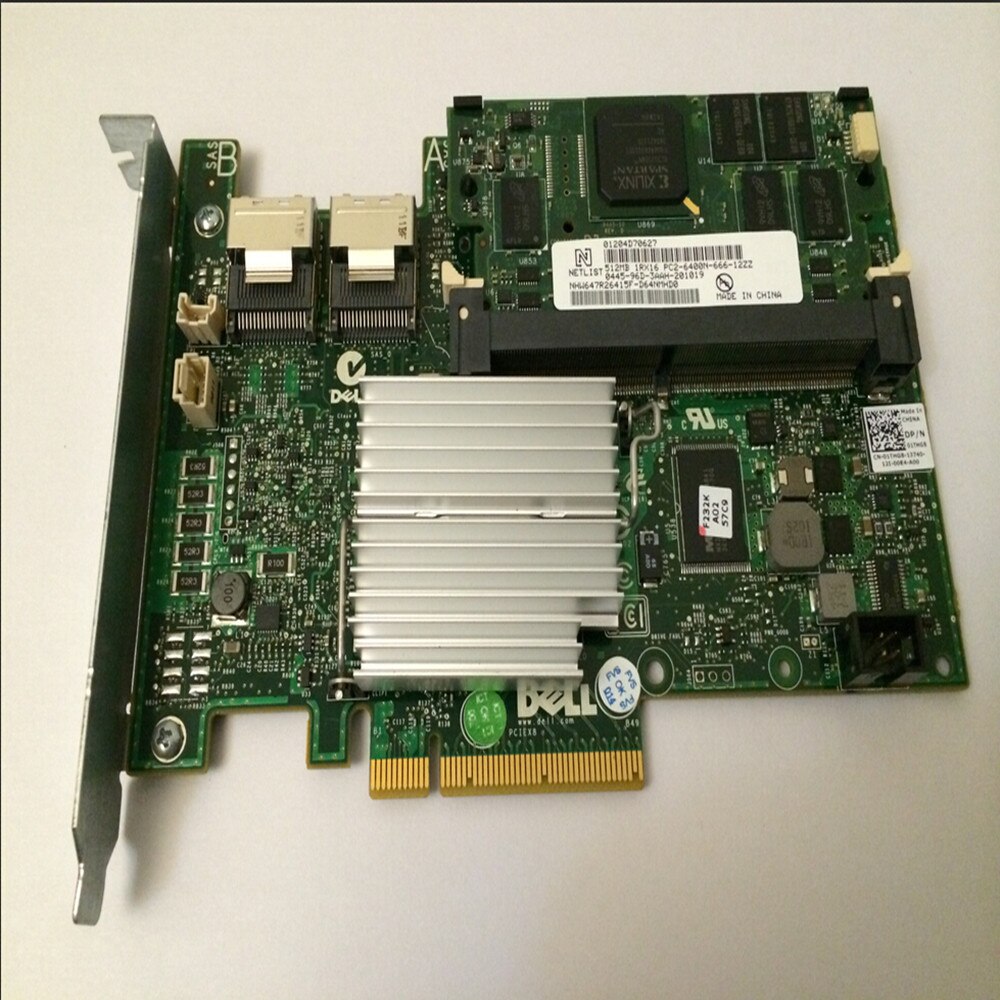 DELL PERC H700 6Gb/s RAID CONTROLLER for POWEREDGE R510 R610 512M/1G Cache: 512m